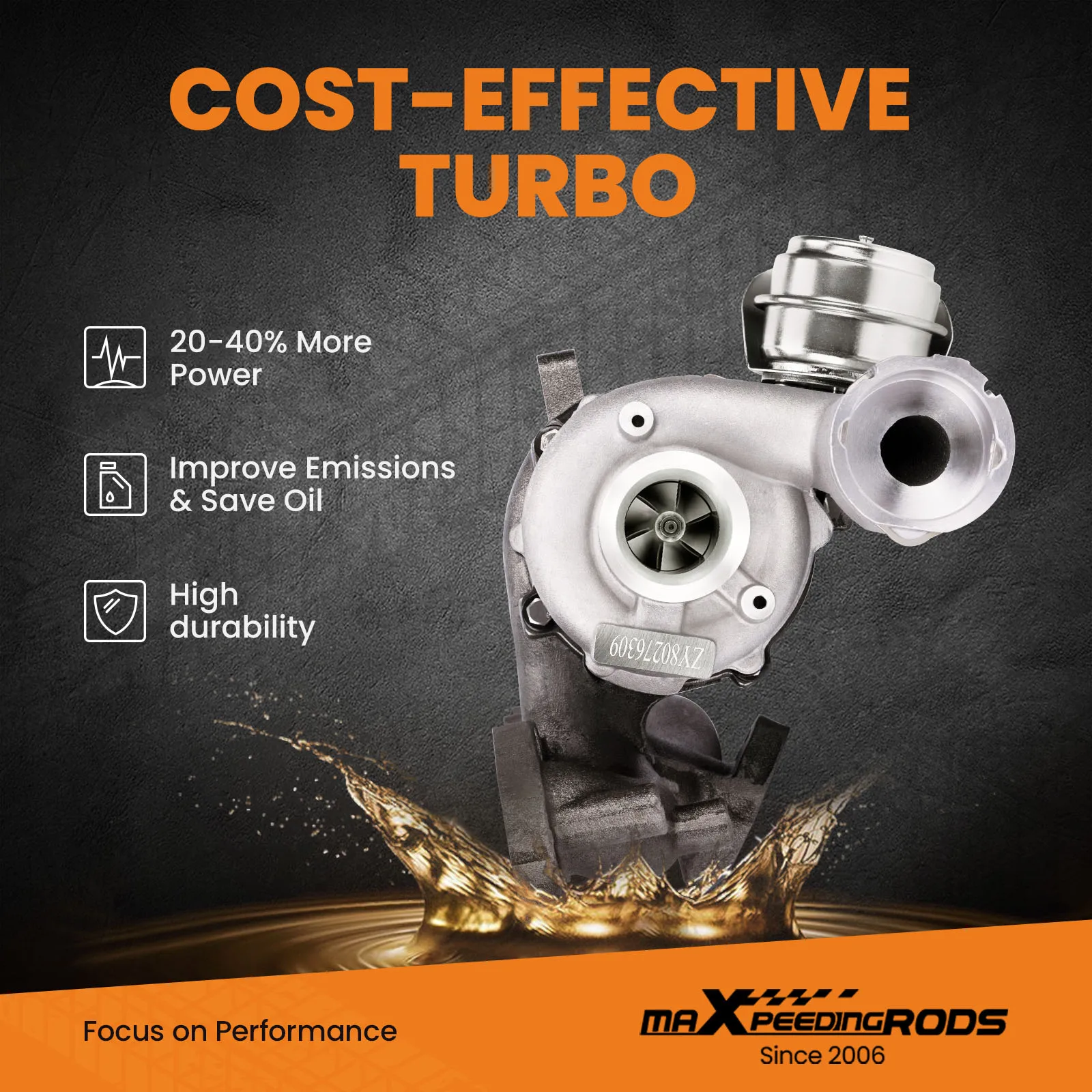 GT1749V Turbo For VW Passat B6 /Seat/Skoda 2.0TDI 136HP 140HP BKD Turbocharger