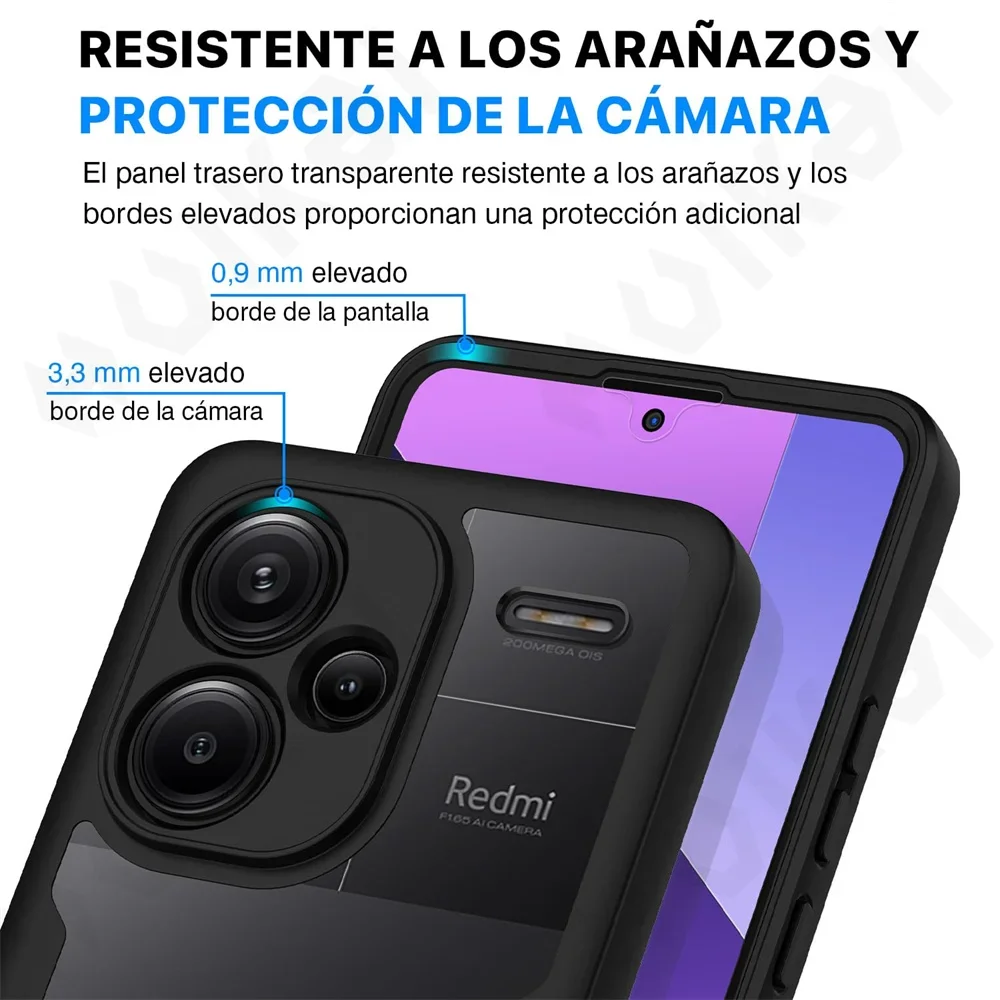 Case For Xiaomi Redmi Note 13 Pro Plus 4G 5G /Xiaomi 13T Poco X6 Pro 360 Full Shockproof Silicone Screen Protection Phone Cover