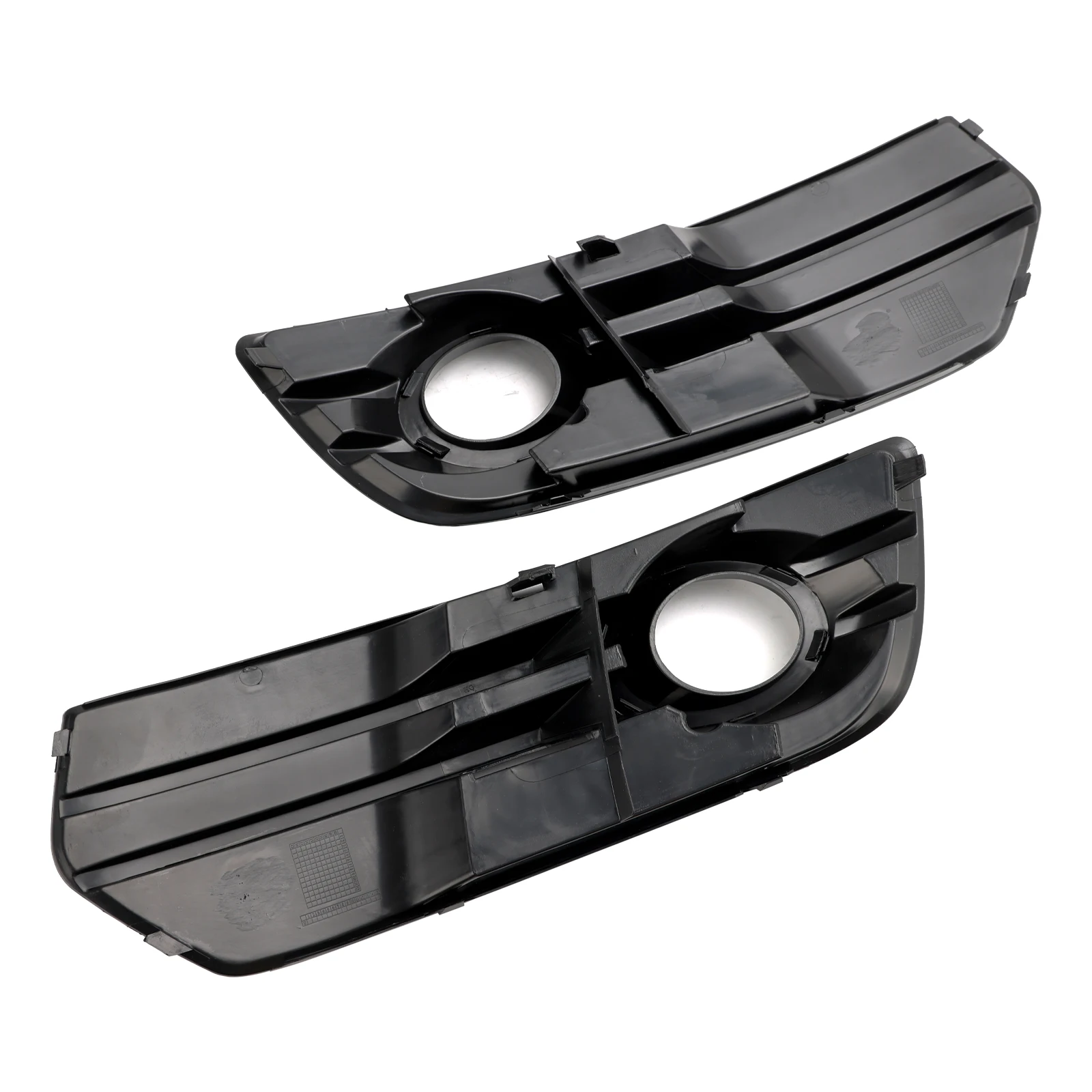 Artudatech 2PCS Front Bumper Grill Fog Light Lamp Covers Trim Fit for Audi Q5 2009-2012