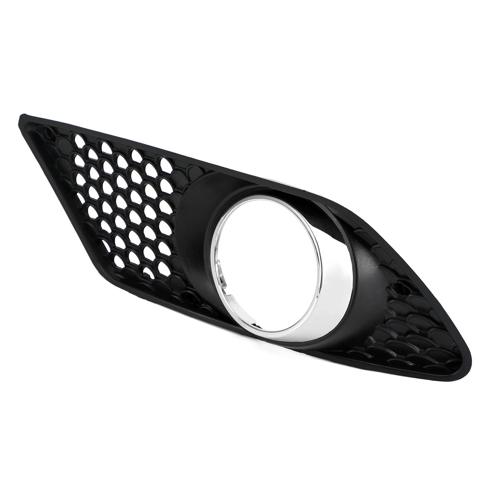 Artudatech Pair Front Bumper Fog Light Grill Set Fit for Mercedes Benz C-Class W204 2008-2010