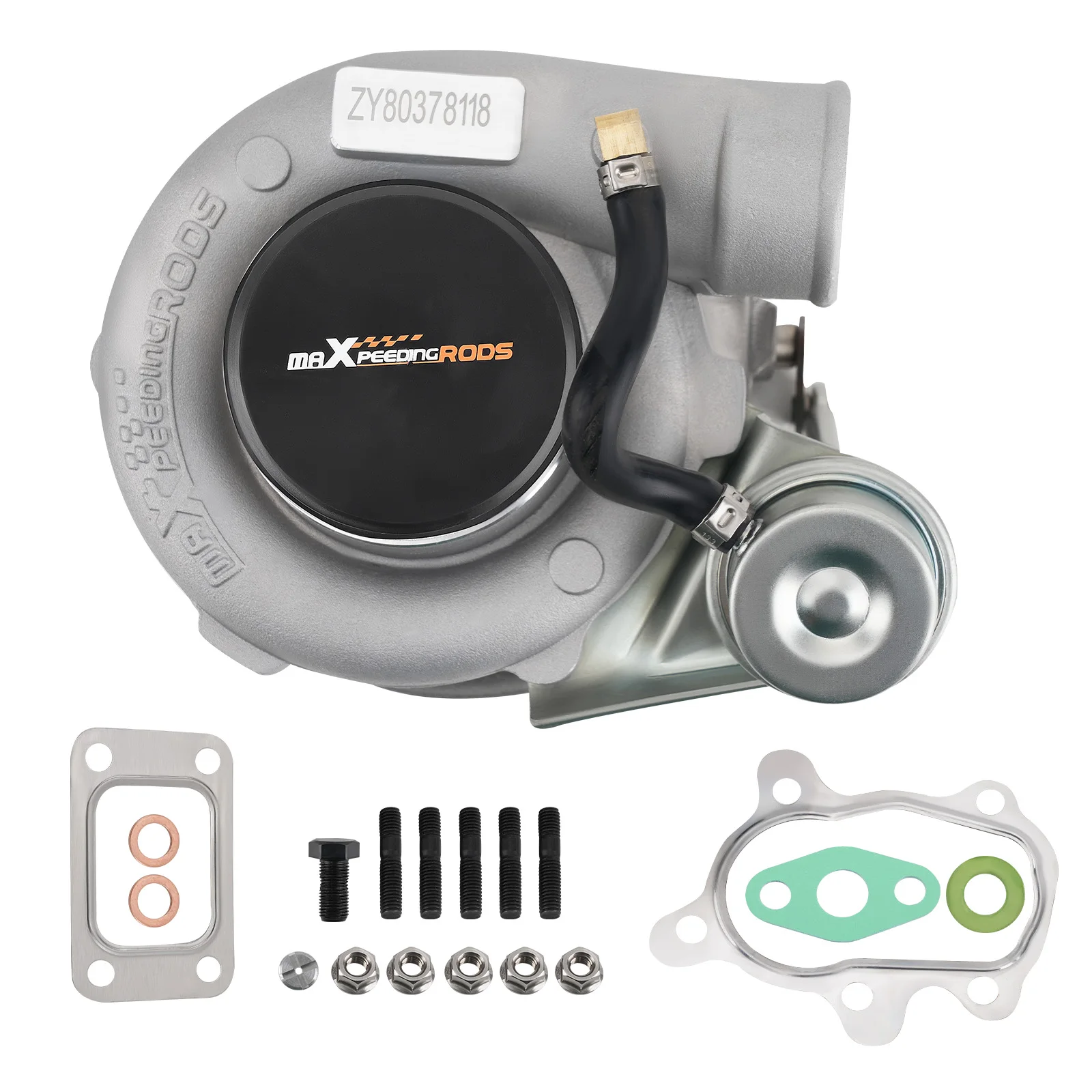 GT2871 GT2860 Universal Turbo Turbocharger Kit for 1.5-2.0L Street type Upgraded Billet Compressor Wheel Water + Oil Cooled