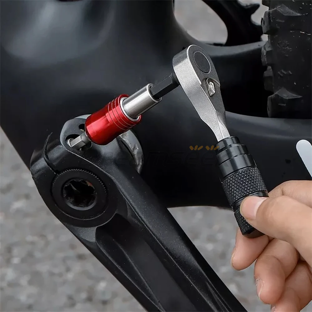Mini Bike Repair Tool Kit Bicycle Ratchet Wrench Pump Tire Lever Multi-Purpose Set Portable Storage Bag Box Cycling Accessories