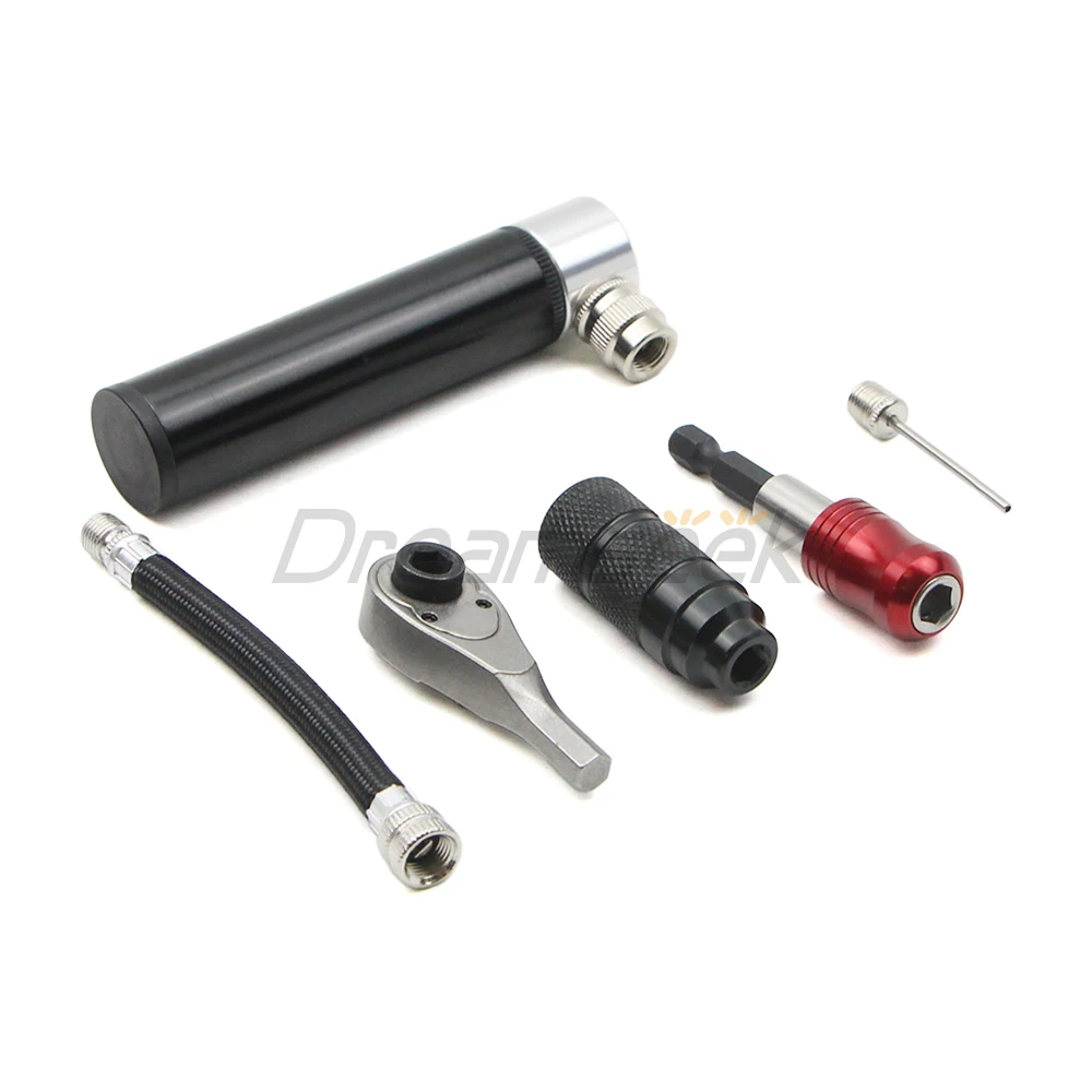 Mini Bike Repair Tool Kit Bicycle Ratchet Wrench Pump Tire Lever Multi-Purpose Set Portable Storage Bag Box Cycling Accessories