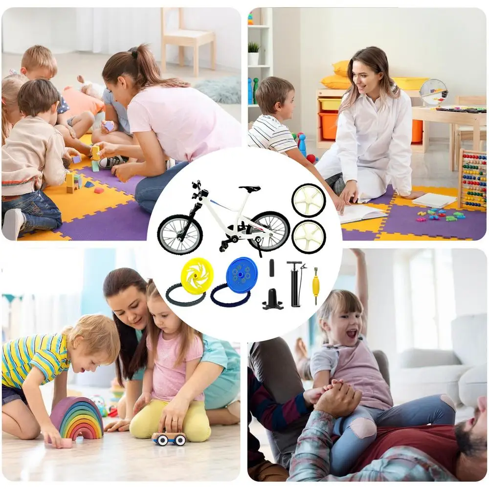 Finger BMX Toy Sports Finger Cycle Toys With Modifiable Parts Miniature Desk Outdoor Sports Ornament For Bookshelf Windowsill