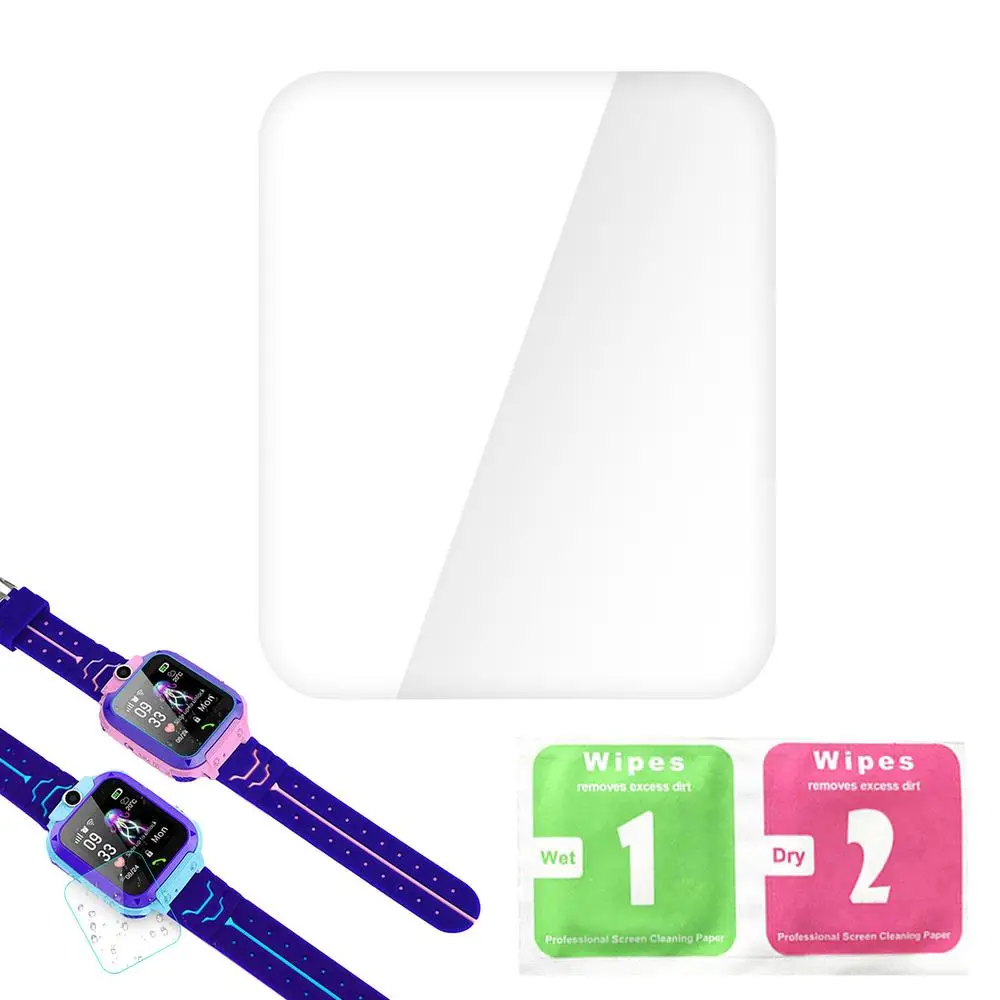 Kids Watch Protective Film Smartband Protective Soft Film Screen Protectors SmartWatch Screen Protector Guard Full-Screen Cover
