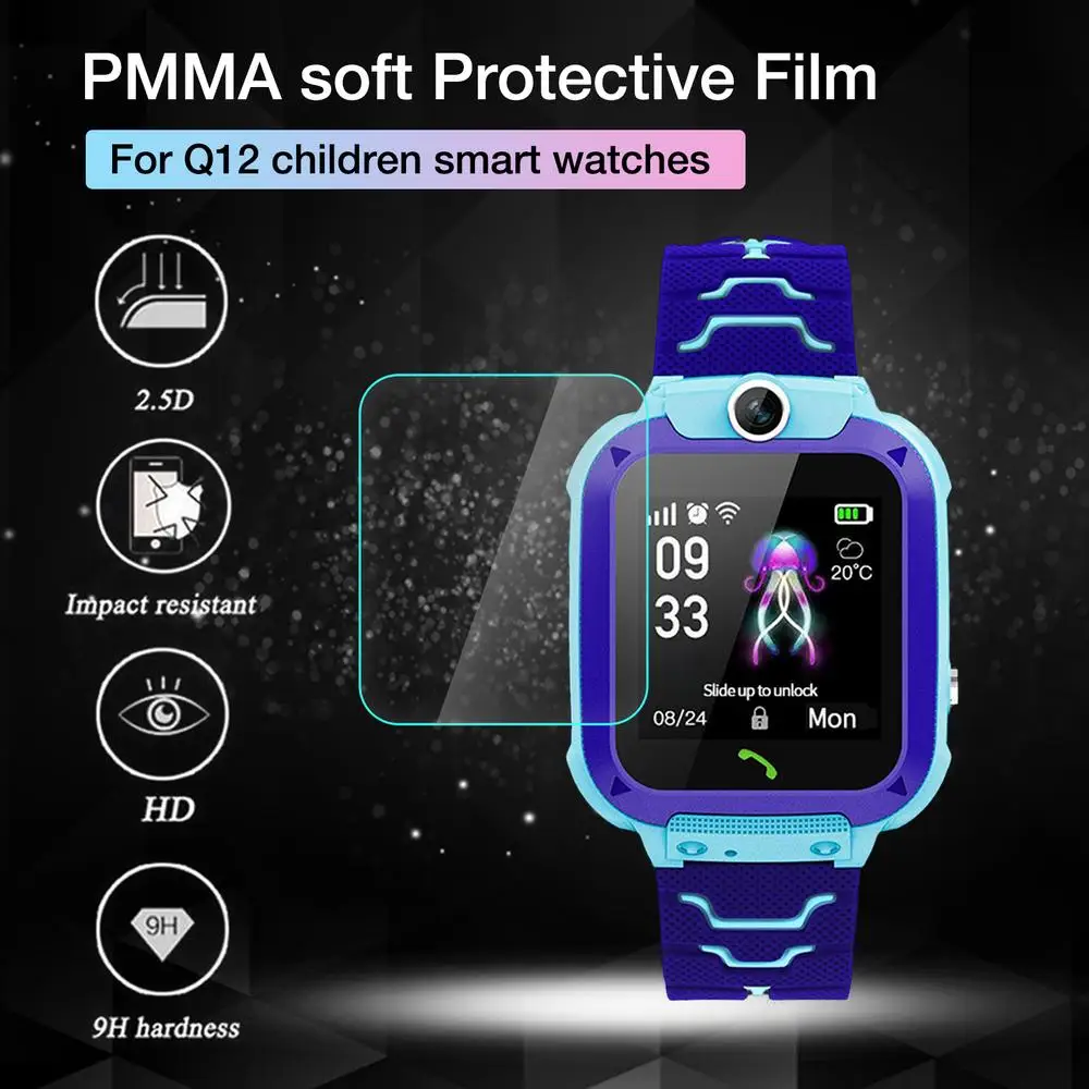 Kids Watch Protective Film Smartband Protective Soft Film Screen Protectors SmartWatch Screen Protector Guard Full-Screen Cover