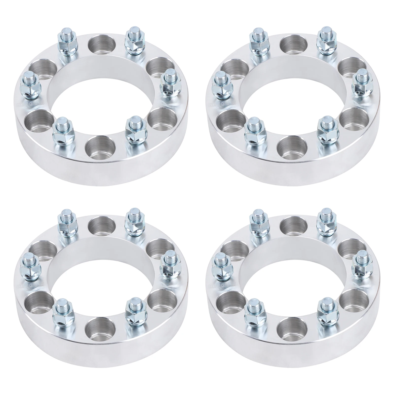 38MM 6 STUD WHEEL SPACERS 6 X 139.7 FOR LANDCRUISER PATROL PAJERO HILUX PRADO AU