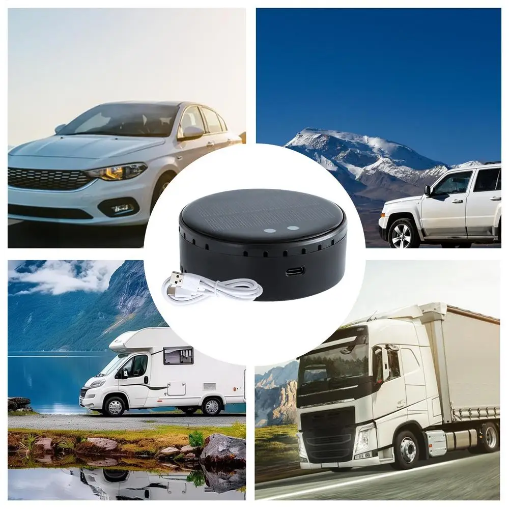 Car Air Purifier For Smokers Solar HEPA Car Purifier Air Freshener Vehicle Accessories Small Home Deodorizer With USB Cable For