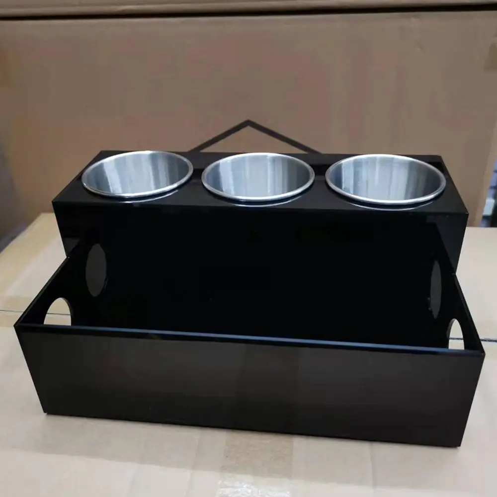 Hair Tool Organizer Bathroom Hair Brush Storage Holder Acrylic Hair Styling Tool Organizer and Holder Bathroom Countertop