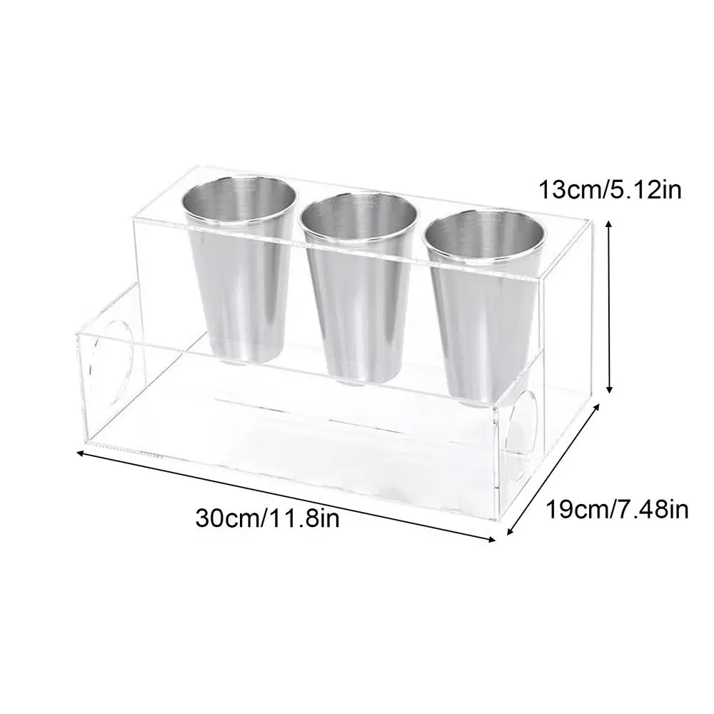 Hair Tool Organizer Bathroom Hair Brush Storage Holder Acrylic Hair Styling Tool Organizer and Holder Bathroom Countertop