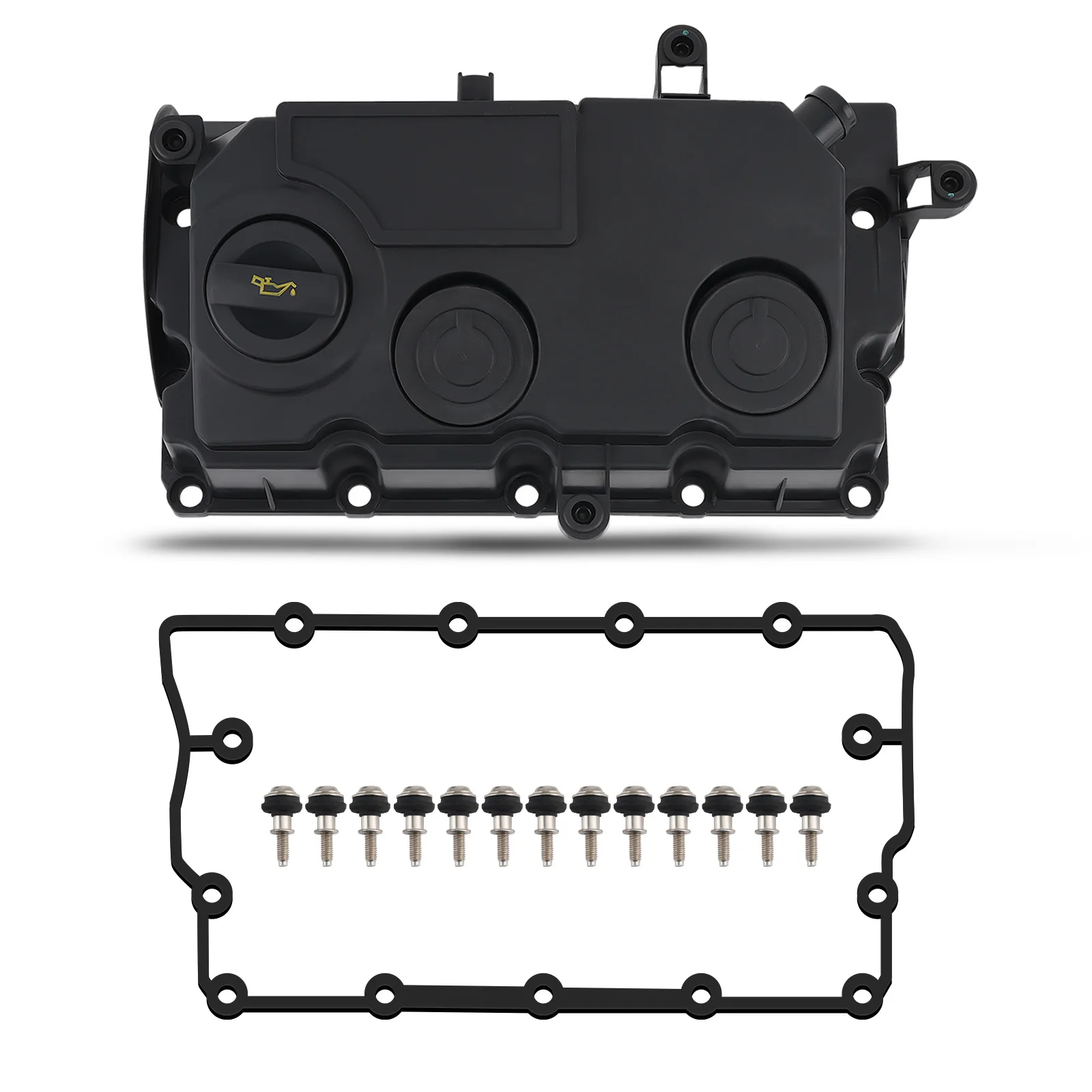 Engine Valve Cover Replacement for Volkswagen Jetta 1.9L DIESEL A/T GL TDI Sedan 2005 03G103469G 03G103469M 03G103475E
