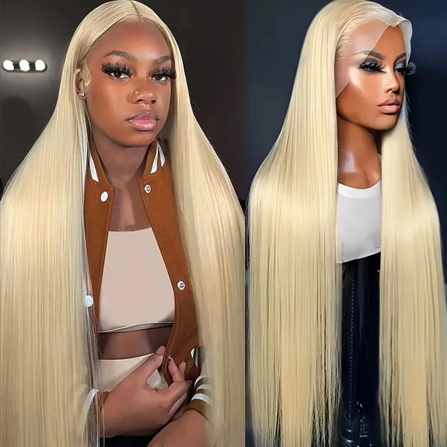 613 Hd Lace Frontal Wig 13x6 Blonde Lace Front Wig Human Hair 30 Inch 13x4 Honey Blond Bone Straight Human Hair Wigs For Women
