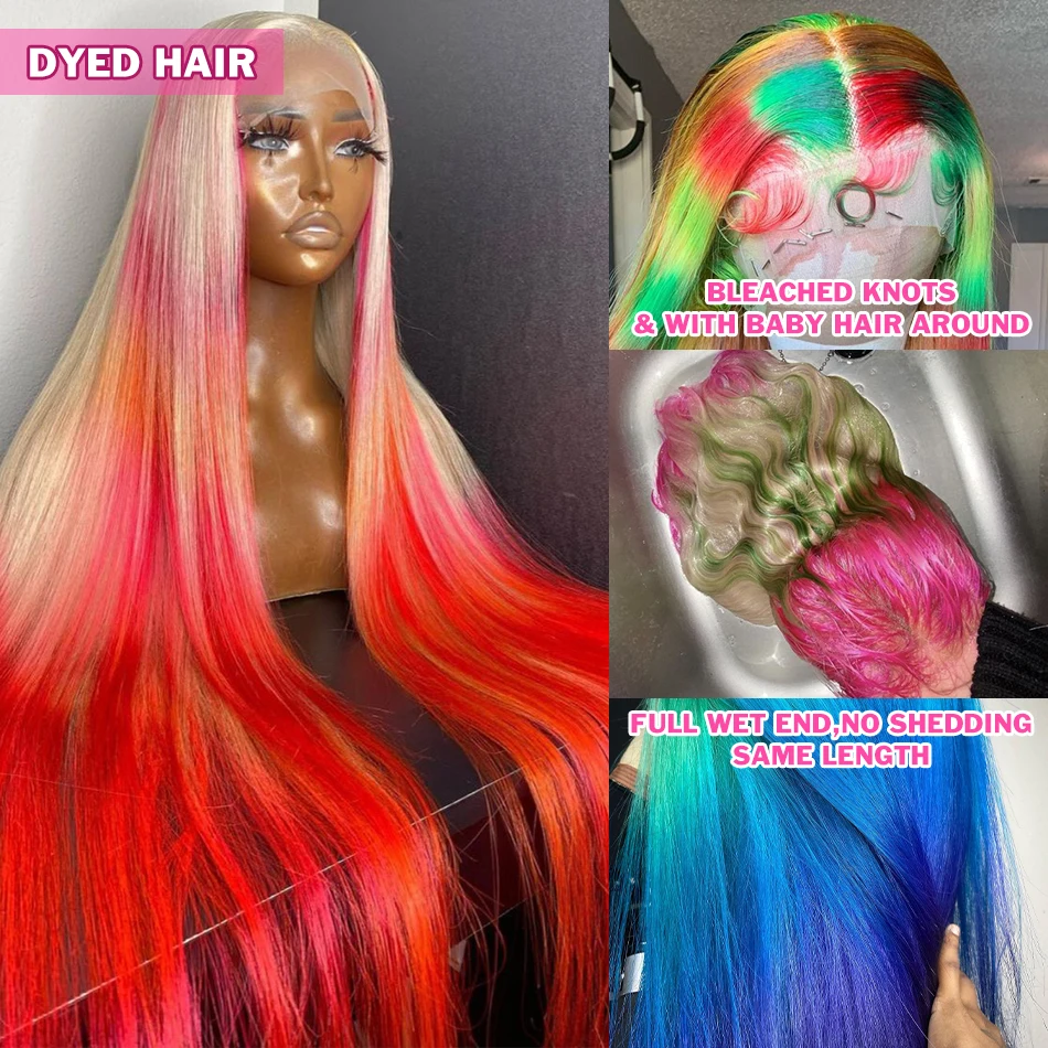 613 Hd Lace Frontal Wig 13x6 Blonde Lace Front Wig Human Hair 30 Inch 13x4 Honey Blond Bone Straight Human Hair Wigs For Women