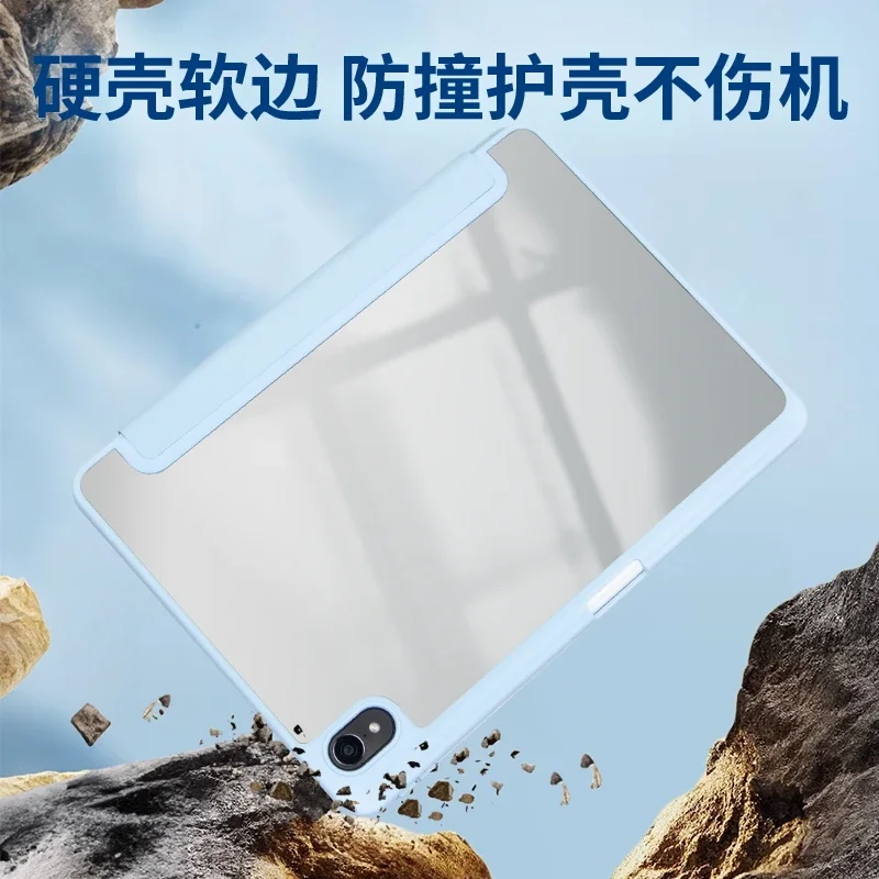 Multi-fold Smart Cover For Huawei Matepad Air 11.5 2023 11 10.4 Pro 11 10.8 Pencil Holder Cover For Honor pad V6 V7 10.4 Cases
