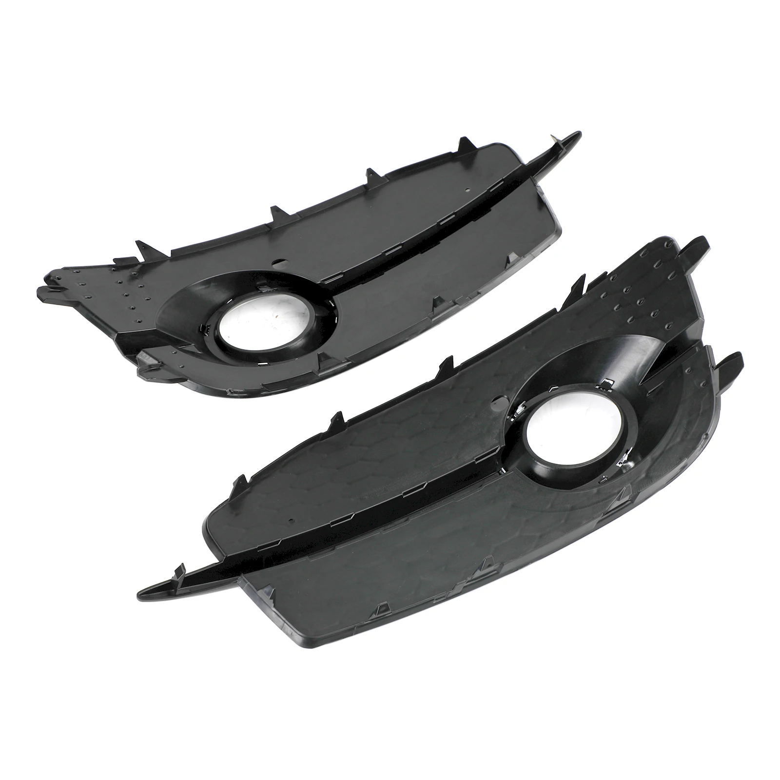 Artudatech 2PCS Bumper Fog Light Grill Grille 8U0807681DSP9 Fit for Audi Q3 S-Line 2012-2014