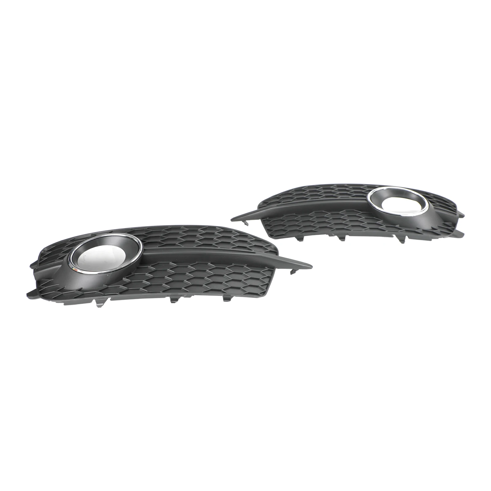 Artudatech 2PCS Bumper Fog Light Grill Grille 8U0807681DSP9 Fit for Audi Q3 S-Line 2012-2014