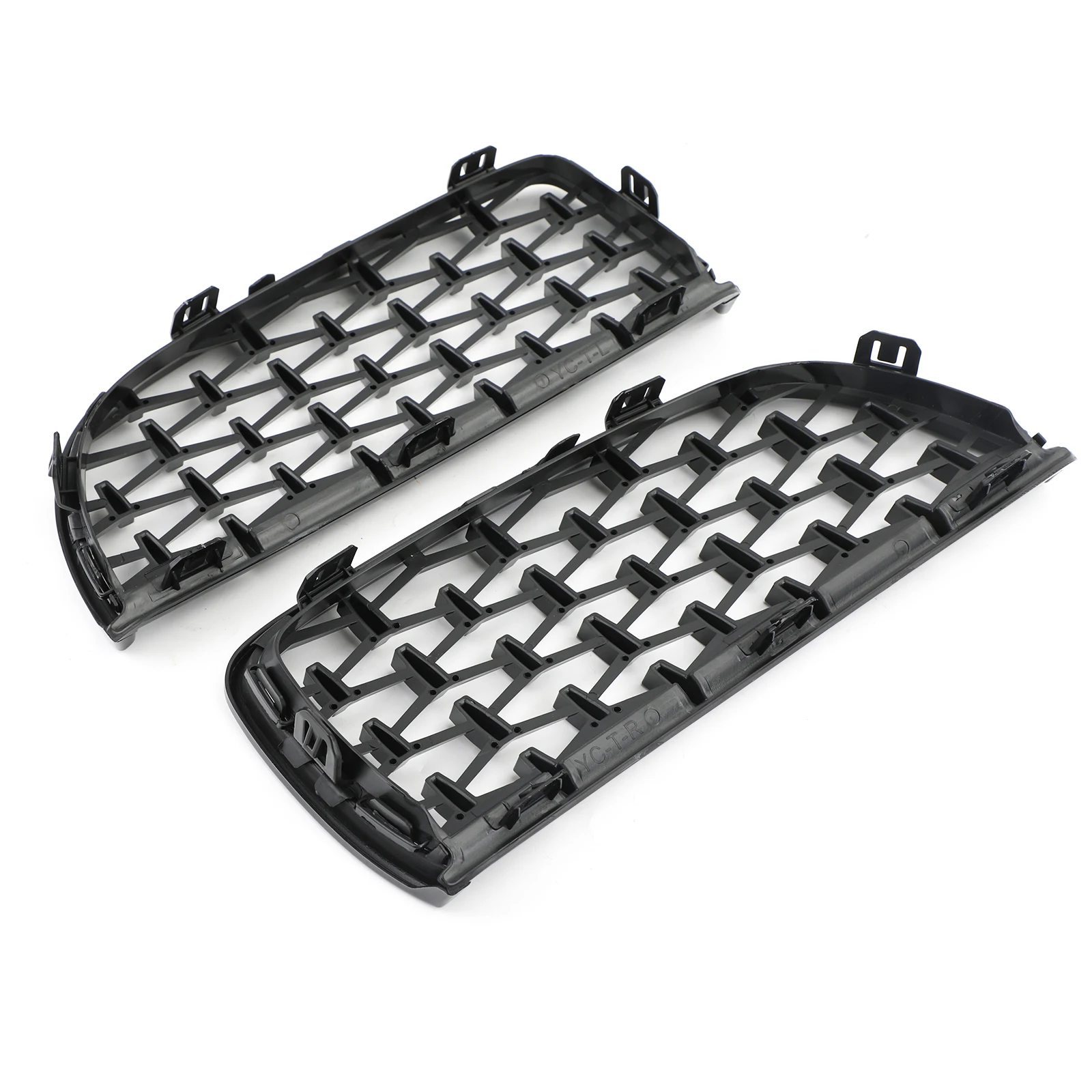 Artudatech Meteor Black Kidney Grill Mesh Grille Fit for BMW E90 3 Series Sedan 2005-2008