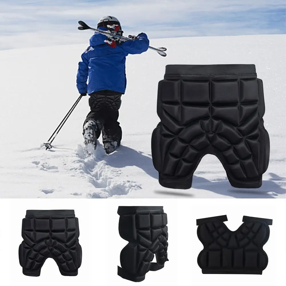 Kid Protective Hip Pad Sports Ski Skate Snowboard Protection Soft Padded Hip Shorts For Skiing Hip Pad