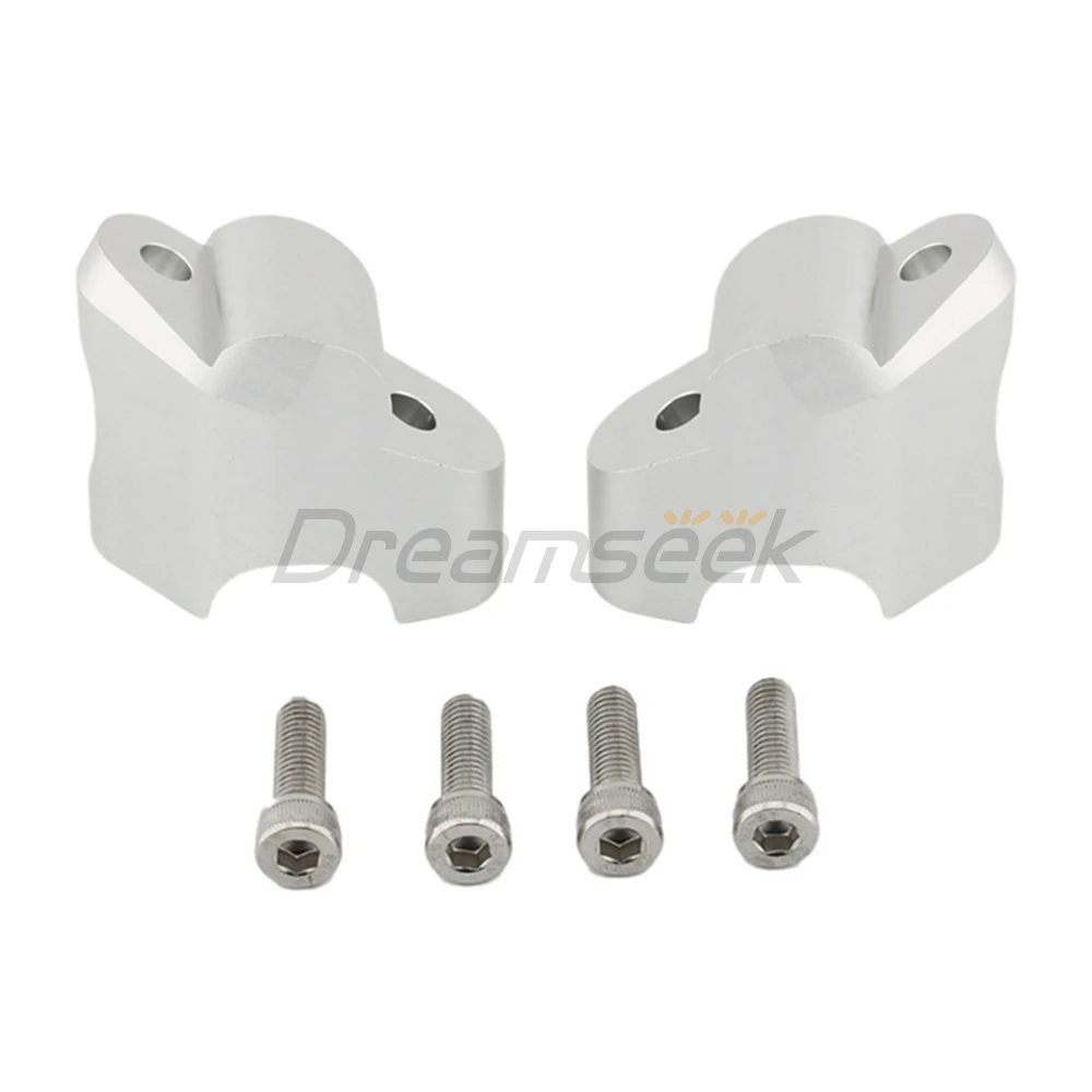 Motorcycle Handlebar Riser Clamp for Ducati Multistrada V4 Pikes Peak S Rally 2021+ Back Move Handle Bar Adapter Lift Mount CNC
