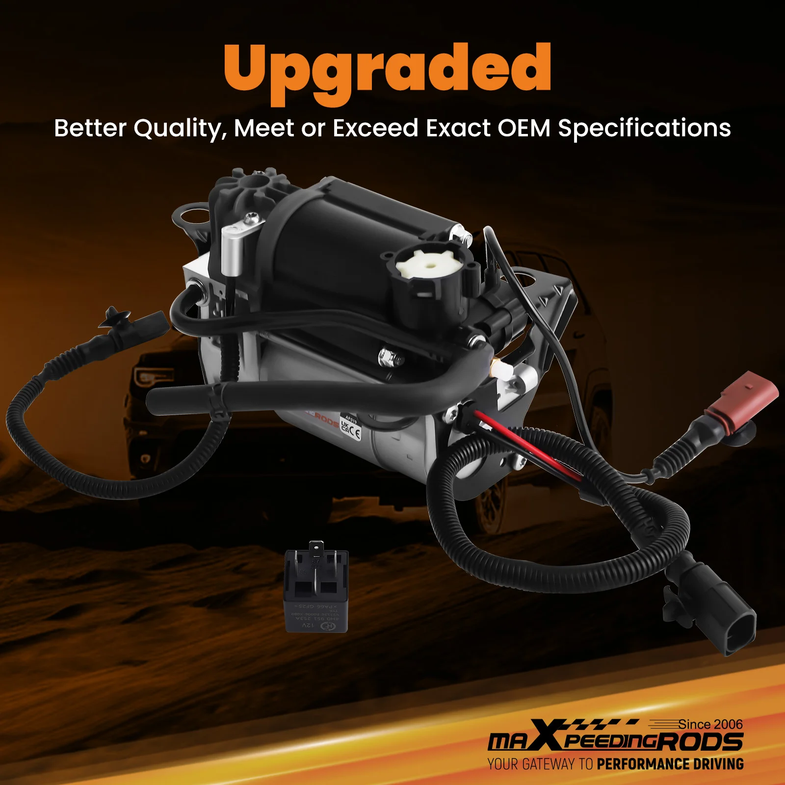 Air Suspension Compressor for Audi A8 D3 4E 2003-10 10 12 Cylinder 4E0616007E Shock Absorber Parts