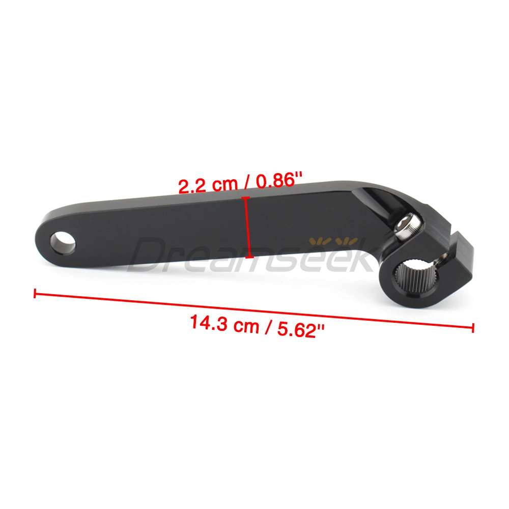 Gear Shift Shifter Arm Rod Lever for Harley Touring Road King Road Glide Street Glide Electra Glide 1984-2023 Inner Shaft Lever