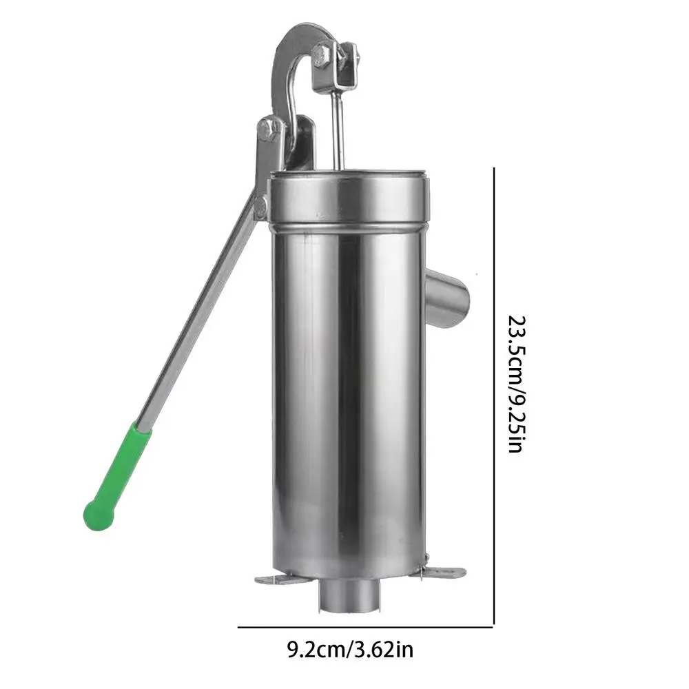Stainless Steel household Manual Water Pump Durable Domestic Oil Pump Well Hand Shake Suction Pump manual water pressure devices