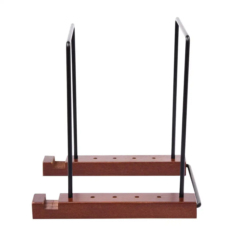 Vinyl Record Rack Wooden Tabletop Books CDs Photo Albums storage rack Stand Fashionable Record Holder Shelf