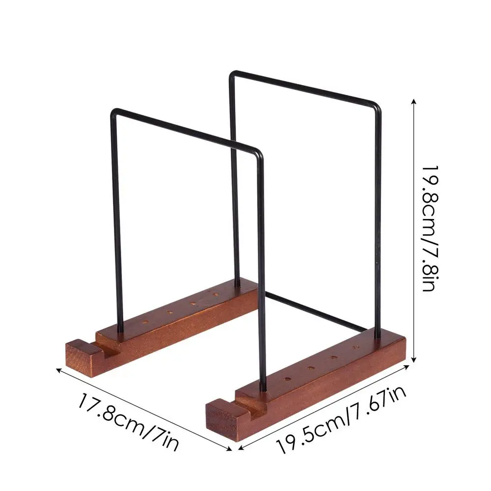 Vinyl Record Rack Wooden Tabletop Books CDs Photo Albums storage rack Stand Fashionable Record Holder Shelf