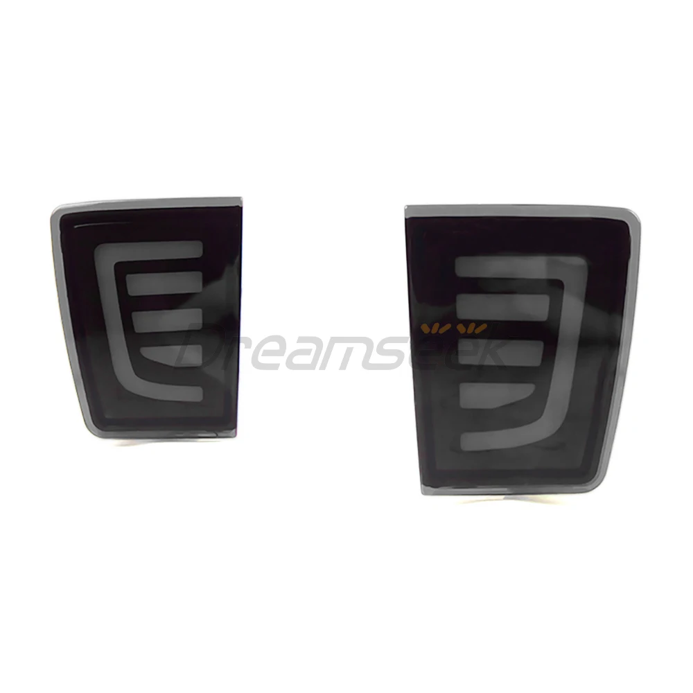 LED Rear Bumper Tail Light For Mitsubishi Pajero Shogun Montero V85 V87 V93 V95 V97 V98 2007-2020 Brake Lamp w/ Dynamic Turn L+R