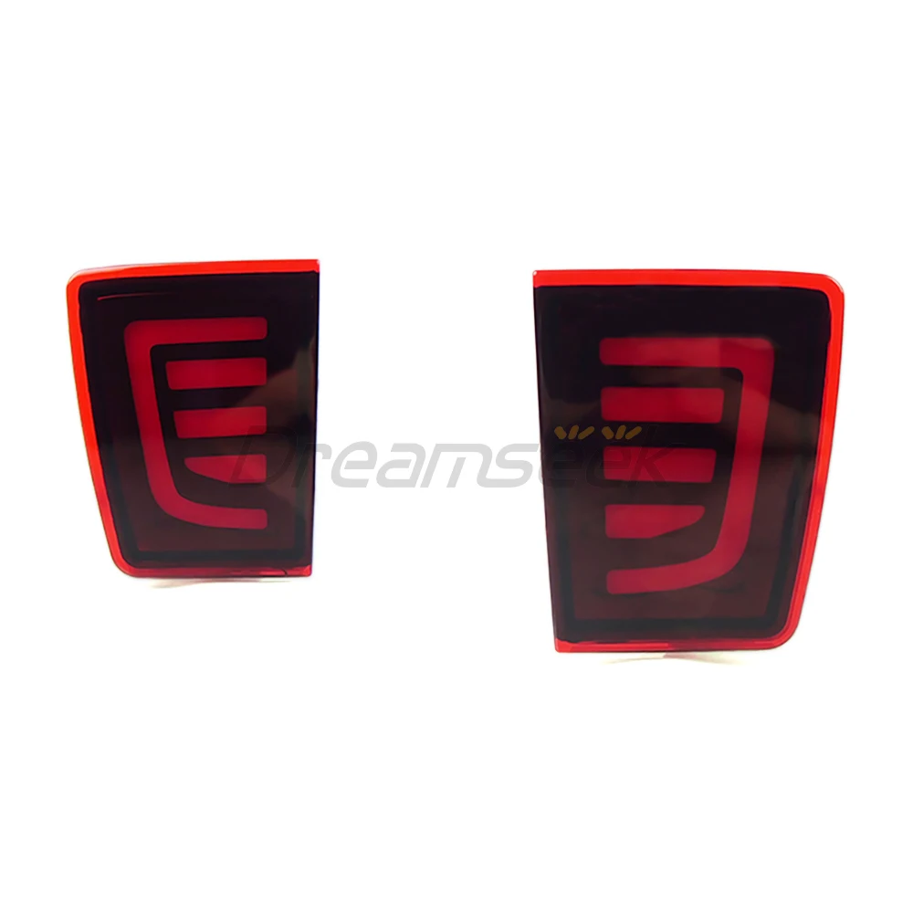 LED Rear Bumper Tail Light For Mitsubishi Pajero Shogun Montero V85 V87 V93 V95 V97 V98 2007-2020 Brake Lamp w/ Dynamic Turn L+R