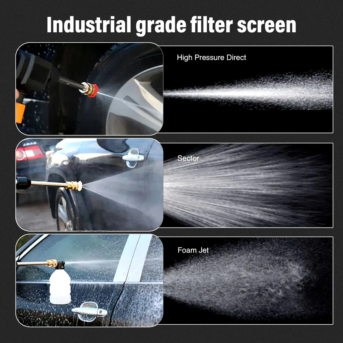 For Makita Battery Cordless Car High Pressure Washer Jet Water Wash Cleaner Gun