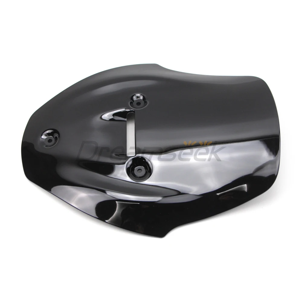 Black Windshield Touring Windscreen for Ducati Diavel V4 2023 2024 Motorcycle Front Air Wind Deflector Fairing Shield Plastic