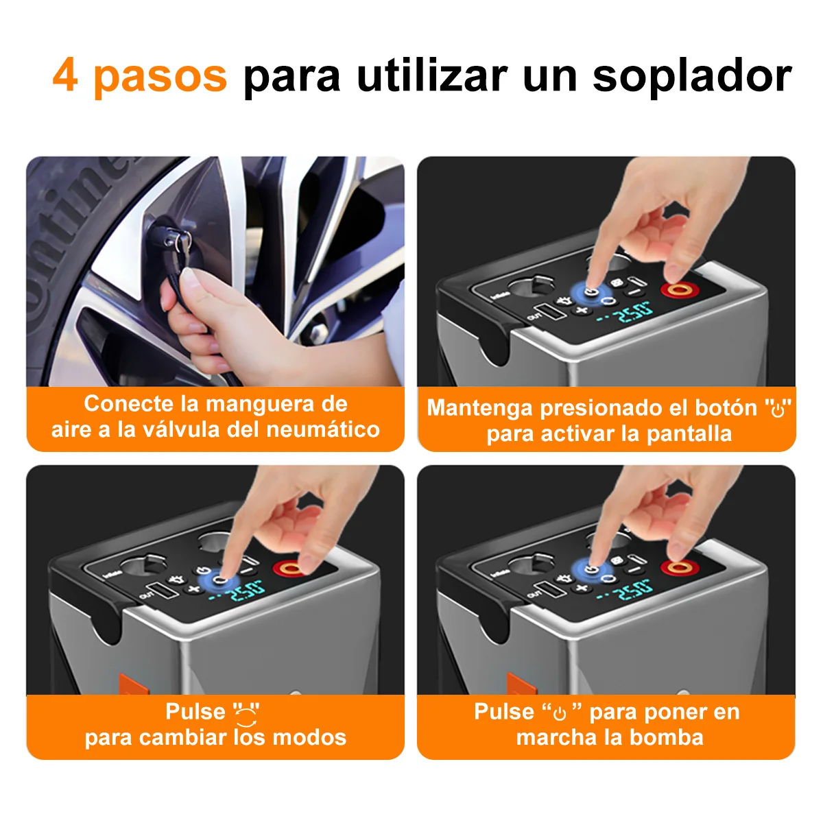 Car Jump Starter 6000A Peak 26800mAh Auto Supercharger Battery Charger Jumper Box with Fast Charger Smart Jumper with LED Screen