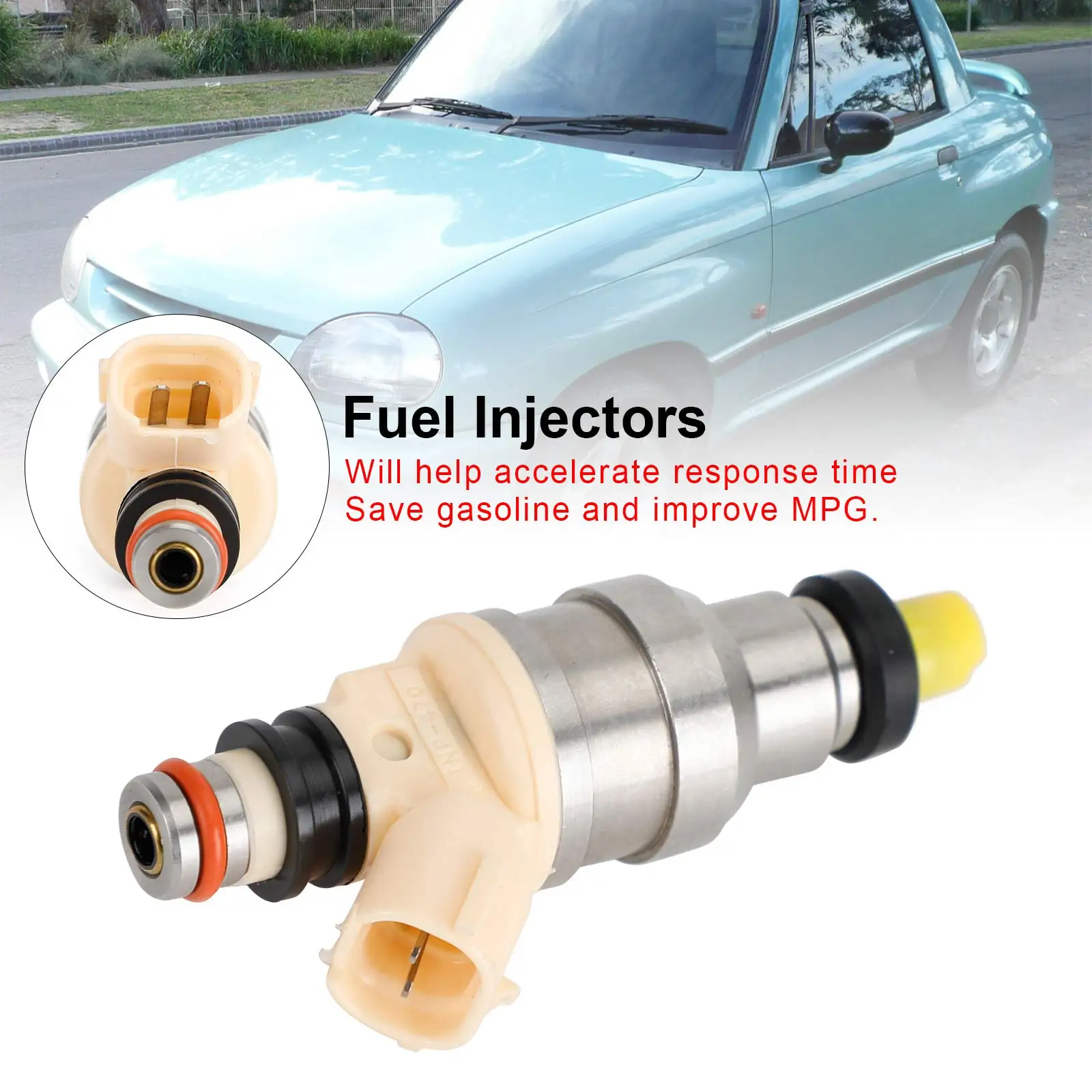 Artudatech 1PCS Fuel Injectors INP-470 Fit Suzuki Sidekick X-90 1.6L Fit Chevy Tracker