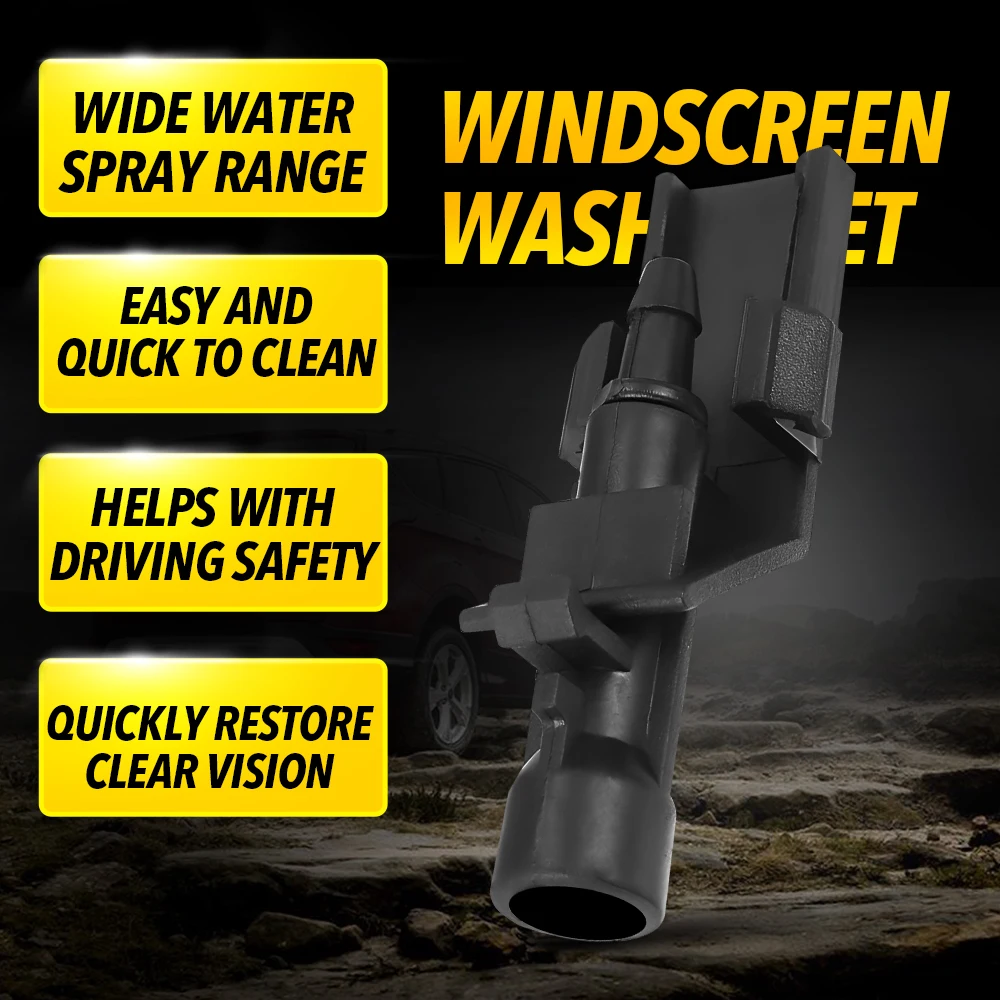 Car Windshield Wiper Washer Spray Nozzle for HONDA CIVIC 2017 2018 2019 2020 2021 Wiper Windscreen Washer Jet Washer Outlet