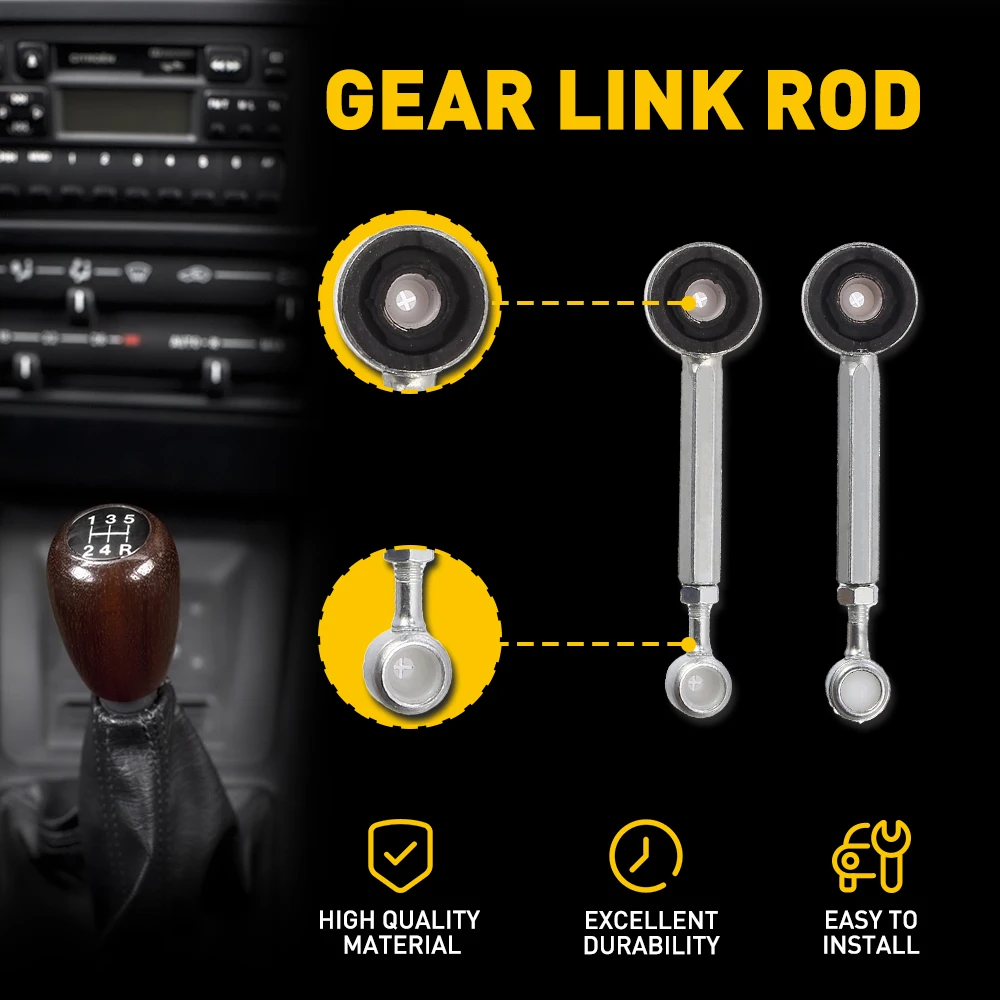 Gear Link Linkage Rods Kit 245281 For Citroen Berlingo Xsara Peugeot 306 Partner Transmission Gear Selector Lever Linkage Rod