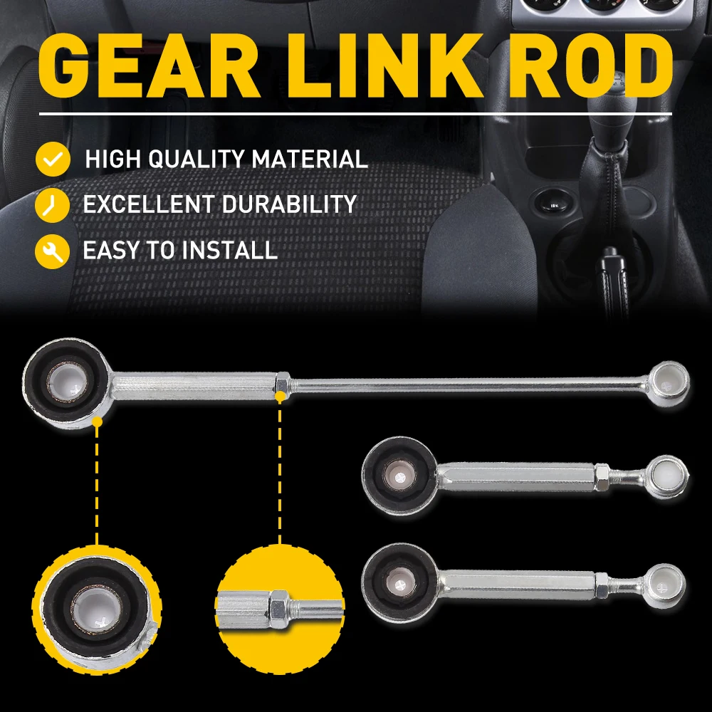 Gear Link Linkage Rods Kit 245281 For Citroen Berlingo Xsara Peugeot 306 Partner Transmission Gear Selector Lever Linkage Rod
