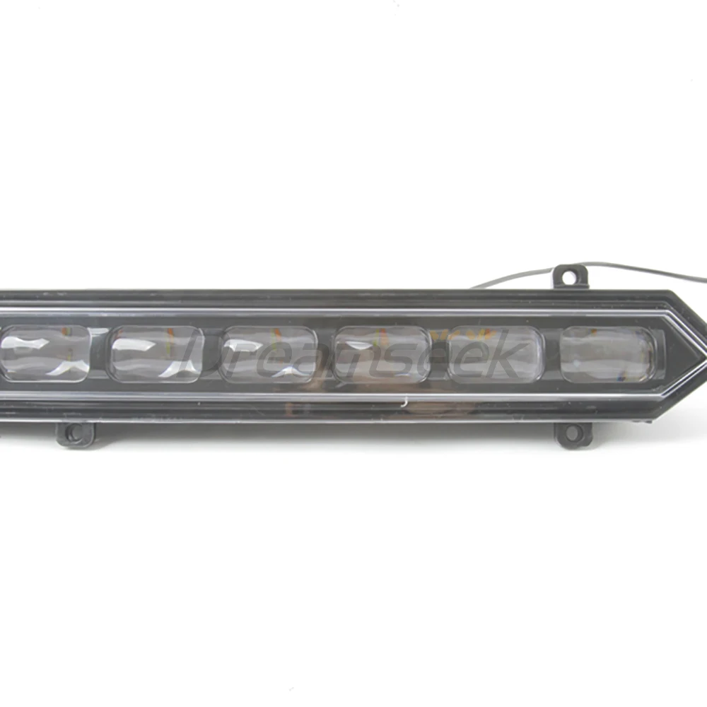 LED Front Bumper Grille Light Bar for Toyota Tundra TRD PRO XK70 2022 2023 2024 with Turn Signal Lamp Car DRL Driving Fog Lamp