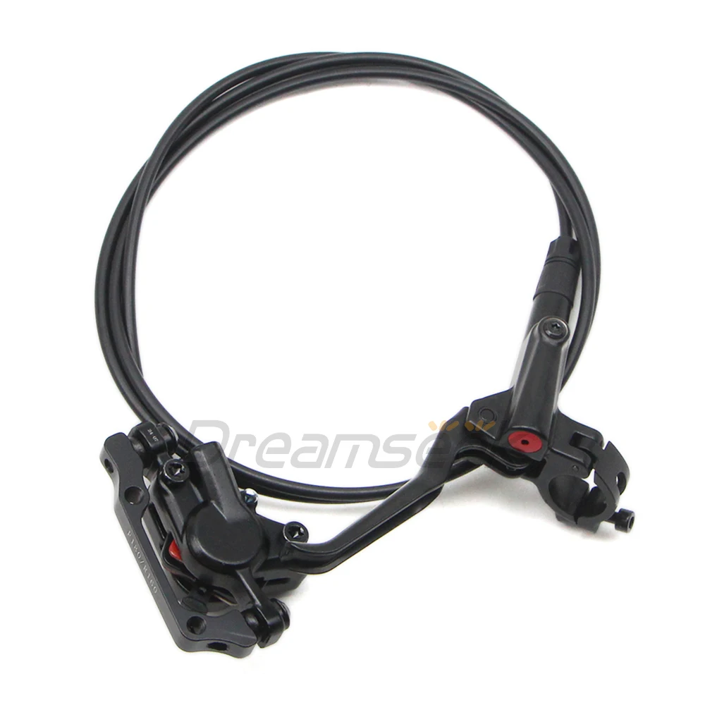 Bicycle Hydraulic Disc Brake Set 800/1450mm MTB Mountain Bike Oil Brakes Front Rear W/ 160mm Rotor Lever Caliper Aluminum Alloy