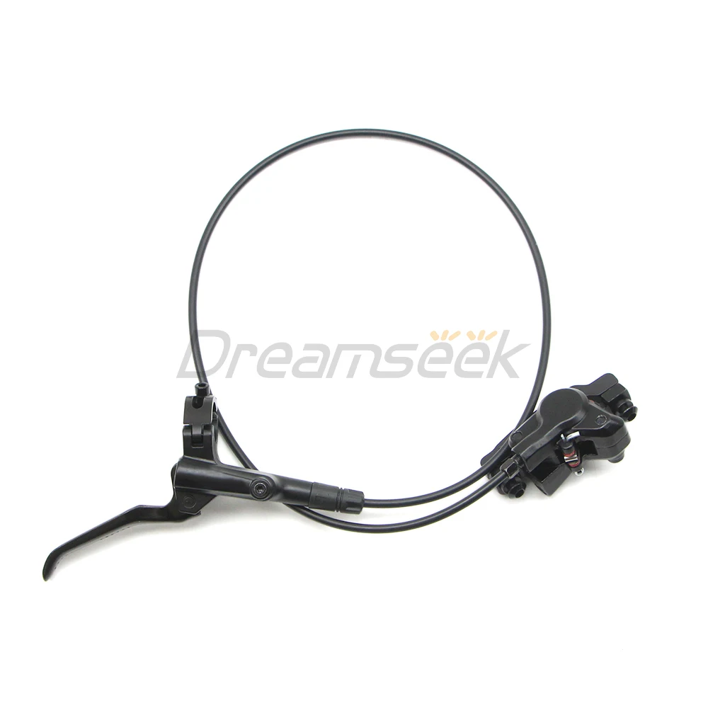 Bicycle Hydraulic Disc Brake Set 800/1450mm MTB Mountain Bike Oil Brakes Front Rear W/ 160mm Rotor Lever Caliper Aluminum Alloy