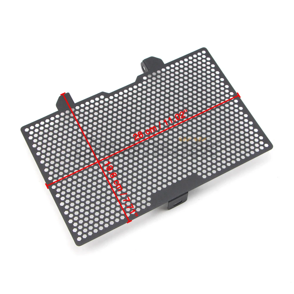 Radiator Guard Grille Cover for Honda NC750S NC750X 2021-2024 Black Grill Protector Water Tank Net Motorcycle Mesh Protection