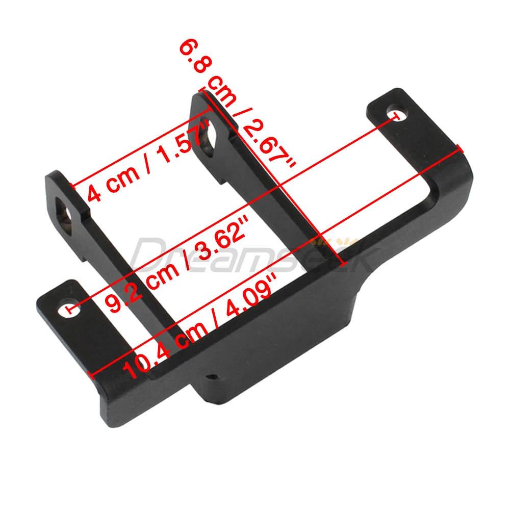 Motorcycle Spotlight Auxiliary Bracket for Yamaha TMAX 560 2022 2023 2024 Fog Lamp Holder Headlight Driving Light Mount Black