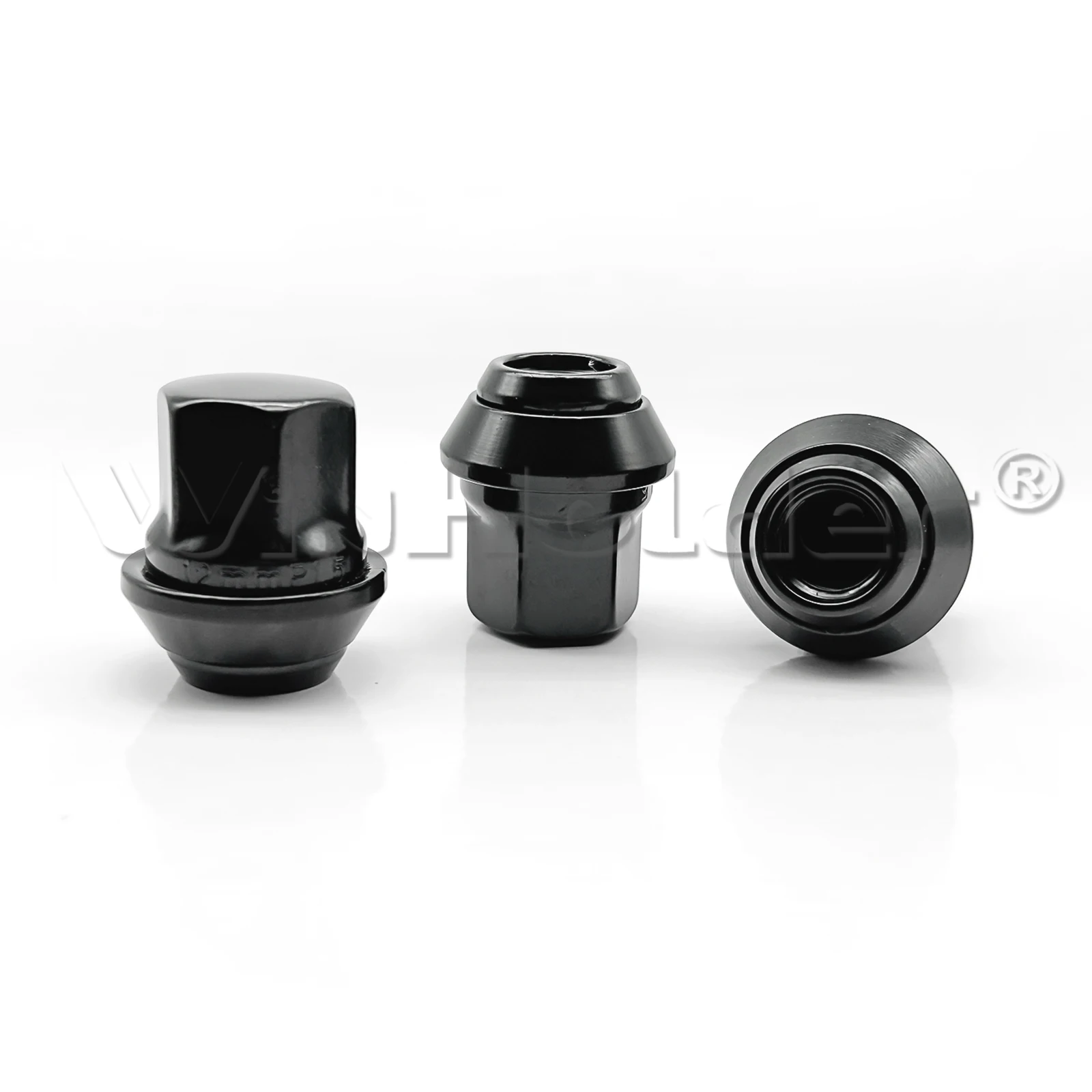 16PCS Black Alloy Wheel Nuts For Ford Fiesta Focus MK1 MK2 MK3 ST RS M12 X 1.5 19MM Bolt Lug Stud