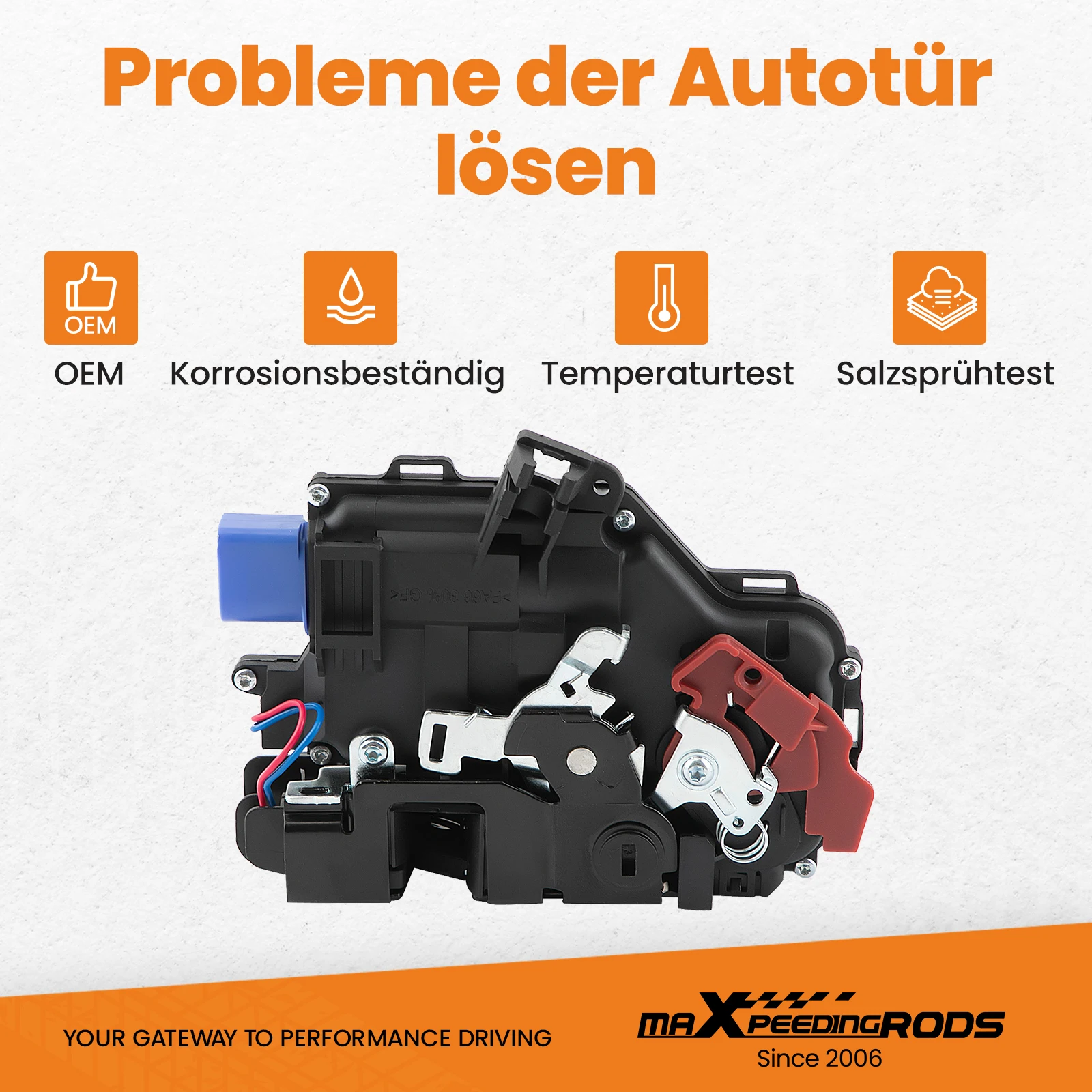 Door Lock Actuator Rear Right FOR VW JETTA MK3 TOURAN CADDY MK3 2003-2010 7PIN 7L0839016 3D4839016A