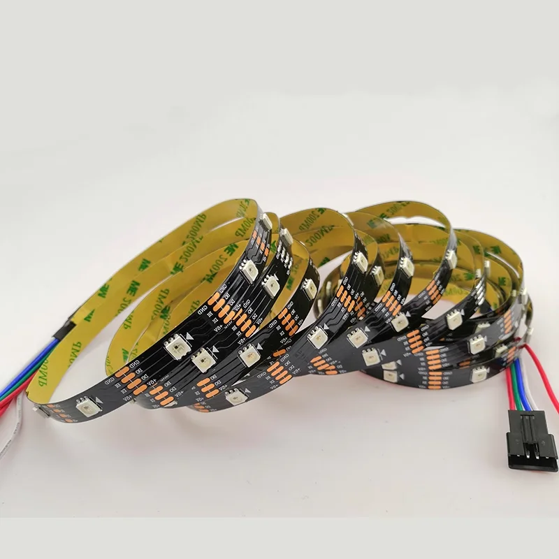 DC5V WS2813 LED Strip RGB Full Color Dual-signal Individually Addressable 30/60/144 Pixels/Leds/M WS2812B Updated Tape Light