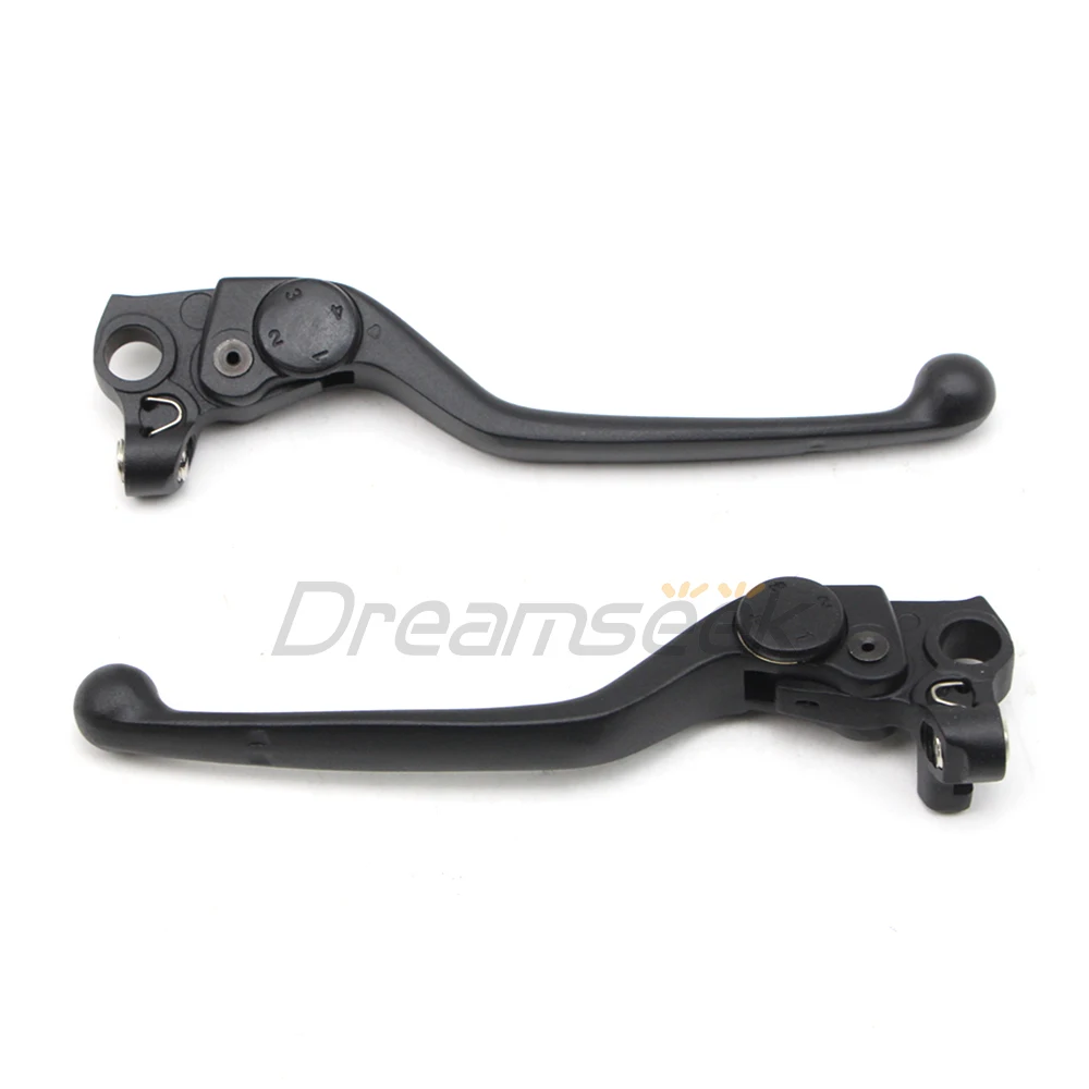 Motorcycle Clutch Lever Brake Lever Front Handlebar for Ducati Monster 659 696 796 Scrambler 1100 Hypermotard 796 Aluminum Black