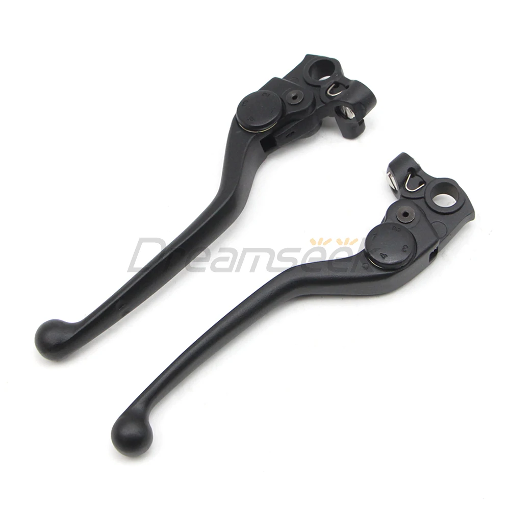Motorcycle Clutch Lever Brake Lever Front Handlebar for Ducati Monster 659 696 796 Scrambler 1100 Hypermotard 796 Aluminum Black