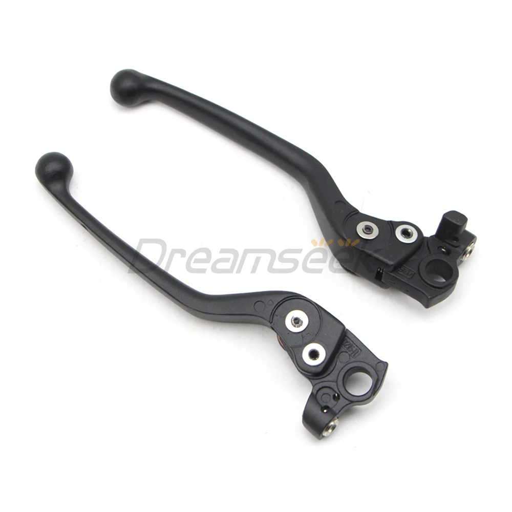 Motorcycle Clutch Lever Brake Lever Front Handlebar for Ducati Monster 659 696 796 Scrambler 1100 Hypermotard 796 Aluminum Black