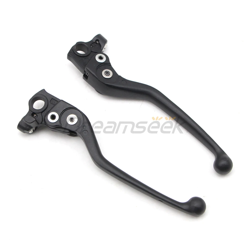 Motorcycle Clutch Lever Brake Lever Front Handlebar for Ducati Monster 659 696 796 Scrambler 1100 Hypermotard 796 Aluminum Black