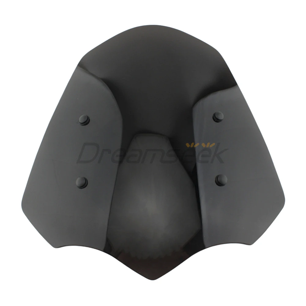 Front Fairing Windshield Windscreen for Triumph Rocket 3 3R 3GT 2019+ Motorcycle Wind Screen Wind Deflector with Bracket Black
